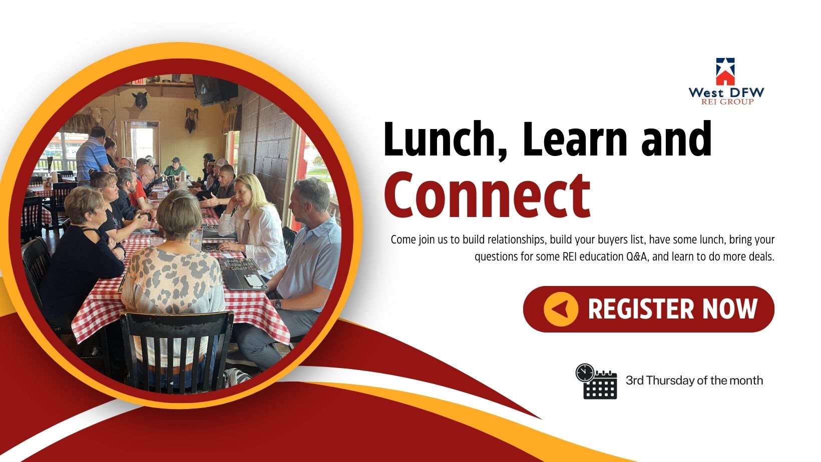 real estate investor lunch learn